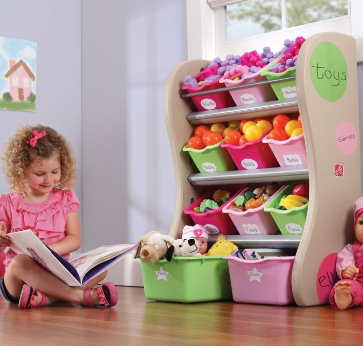 Как хранить игрушки: советы для идеального порядка в детской комнате. 85 фото-идей: стеллаж, кровать-комод, сундук, ведра, кармашки, мешок!