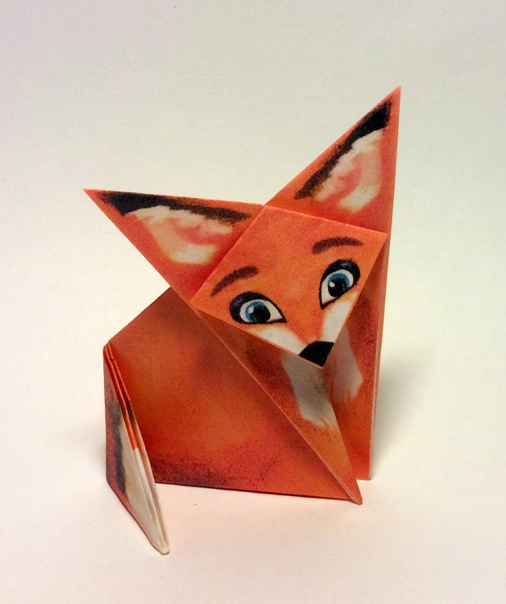 Оригами лиса из бумаги своими руками - очень красивая поделка которую вы легко сделаете с нами, смотрите инструкции и варианты на фото!