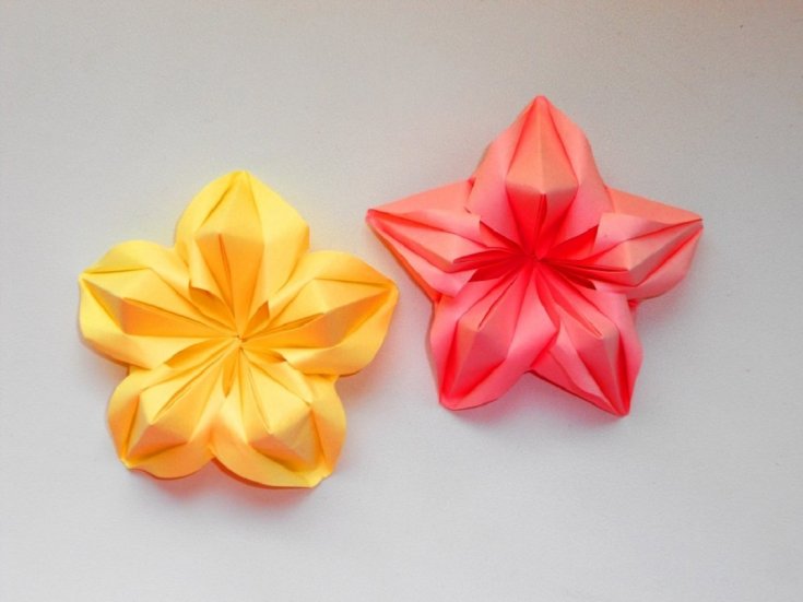 Цветы оригами из бумаги - простая инструкция, с фото и видео. Лучшие дизайнерские решения по созданию красивых цветов своими руками