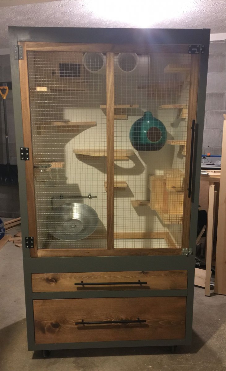 Как сделать клетку для шиншиллы - пошаговый мастер-класс изготовления и обустройства домика для шиншилл (115 фото)