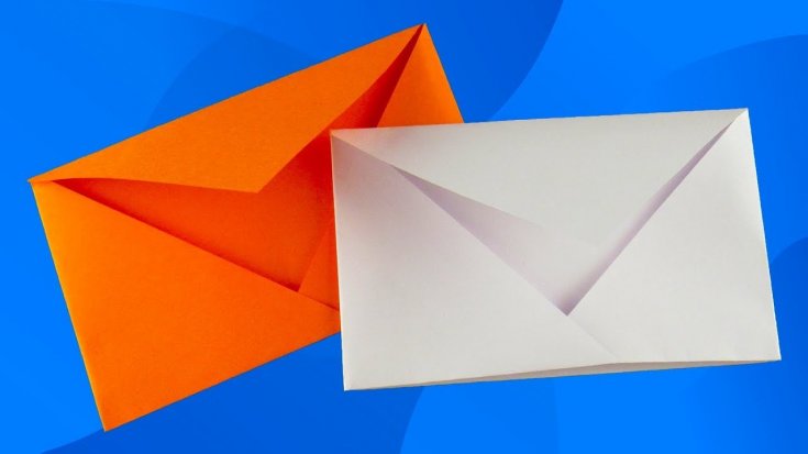 Конверт оригами - оригинальные и простые конверты как для начинающих так и для экспертов на фото, смотрите инструкции как сделать конверт своими руками!