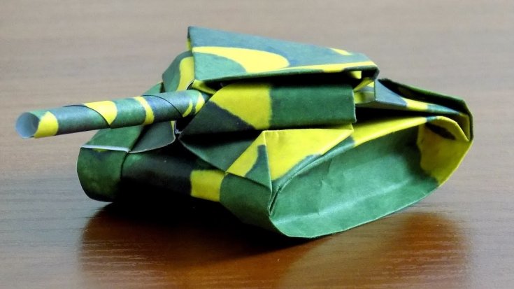 Танк из бумаги в технике оригами (100 фото): простой мастер-класс по созданию необычной поделки своими руками. Инструкция + описание