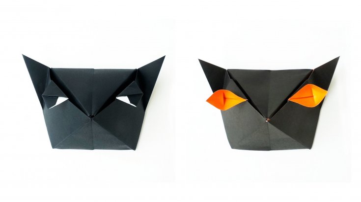 Какие можно сделать оригами кошки