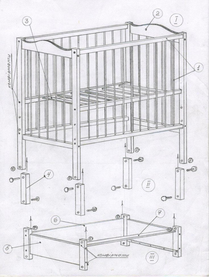 Изготовление детской кроватки своими руками: пошаговое описание постройки в домашних условиях (100 фото и видео)