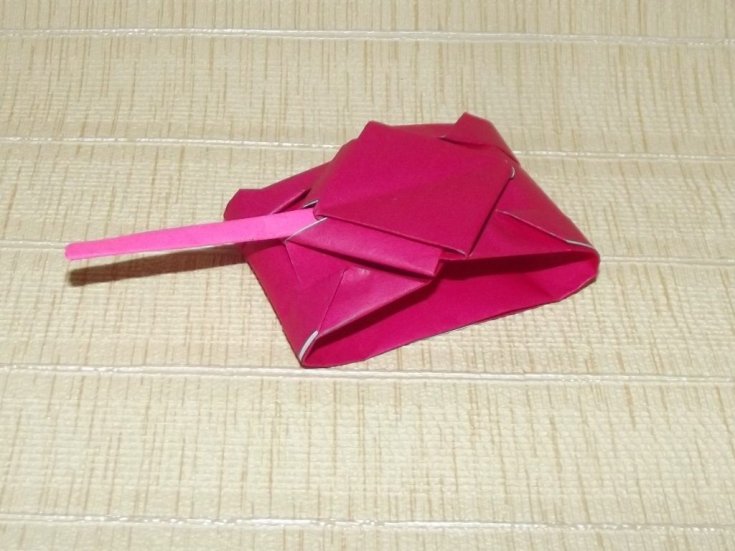 Как сделать из бумаги танк своими руками: оригами инструкция своими руками